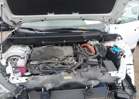 2021 Toyota Rav4 Hybrid Le из США, поврежденный, VIN JTMLWRFVXMD133219